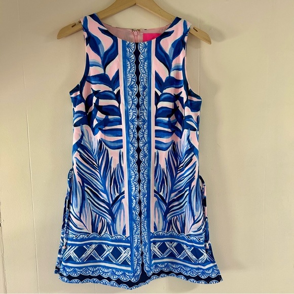 Lilly Pulitzer Donna Romper in in Tropic Tint Heat Wave sz 2 - Picture 3 of 5
